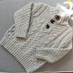 Cat & Jack Boys Cableknit sweater NWOT